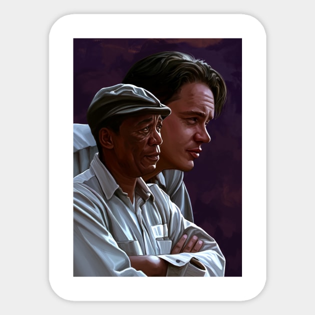 The Shawshank Redemption Sticker by dmitryb1